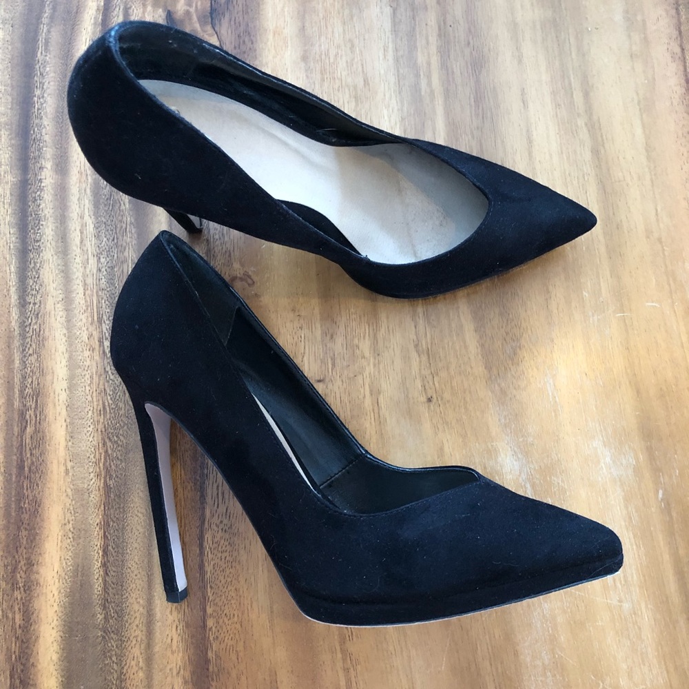 Black ASOS heels